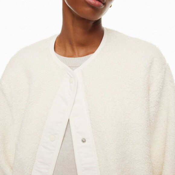 Wilfred Free sherpa long liner jacket - Picture 2 of 4